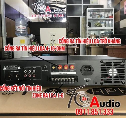 mat sau cua amply apu vcm 150w6p